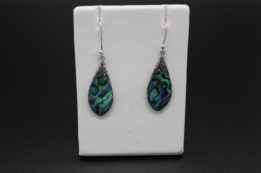 Abalone Marquis Earring