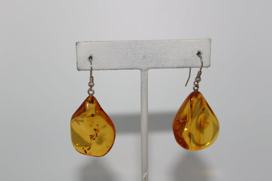 Amber Baroque Earrings