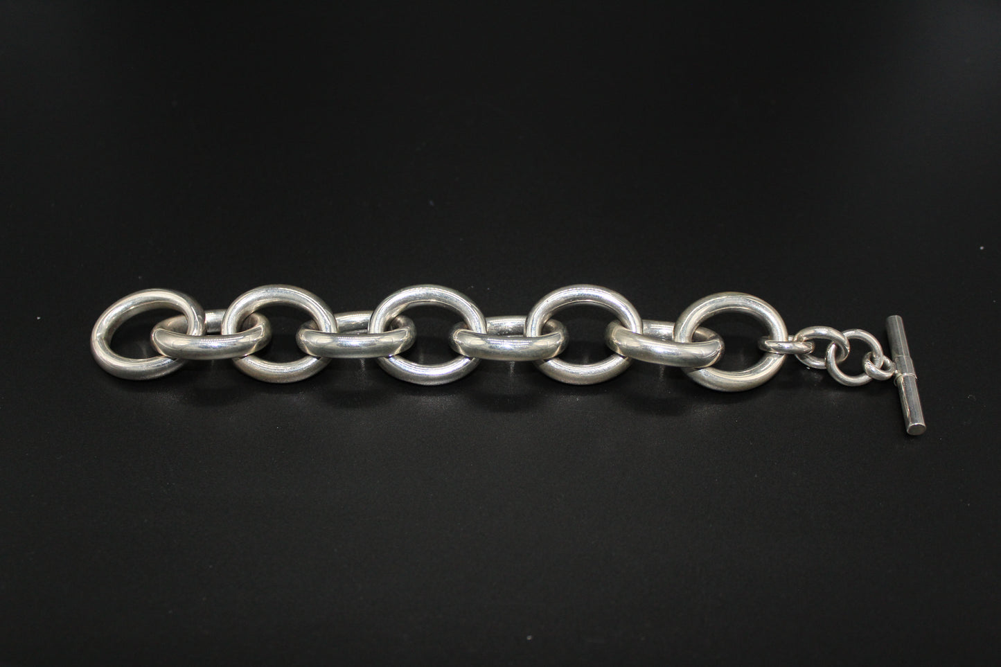 Large Link Art Form Bracelet