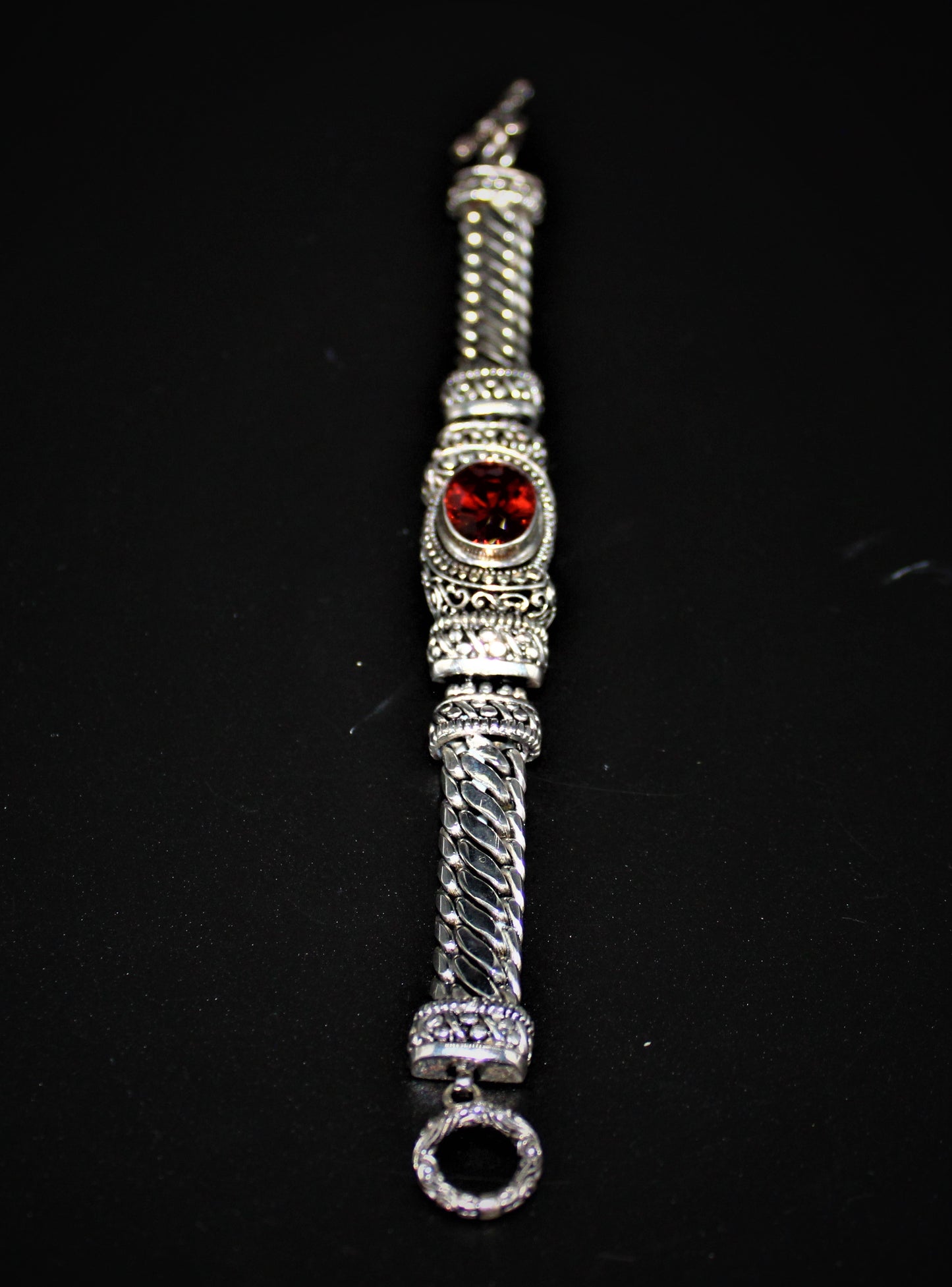 Bali Designed CZ Bracelet