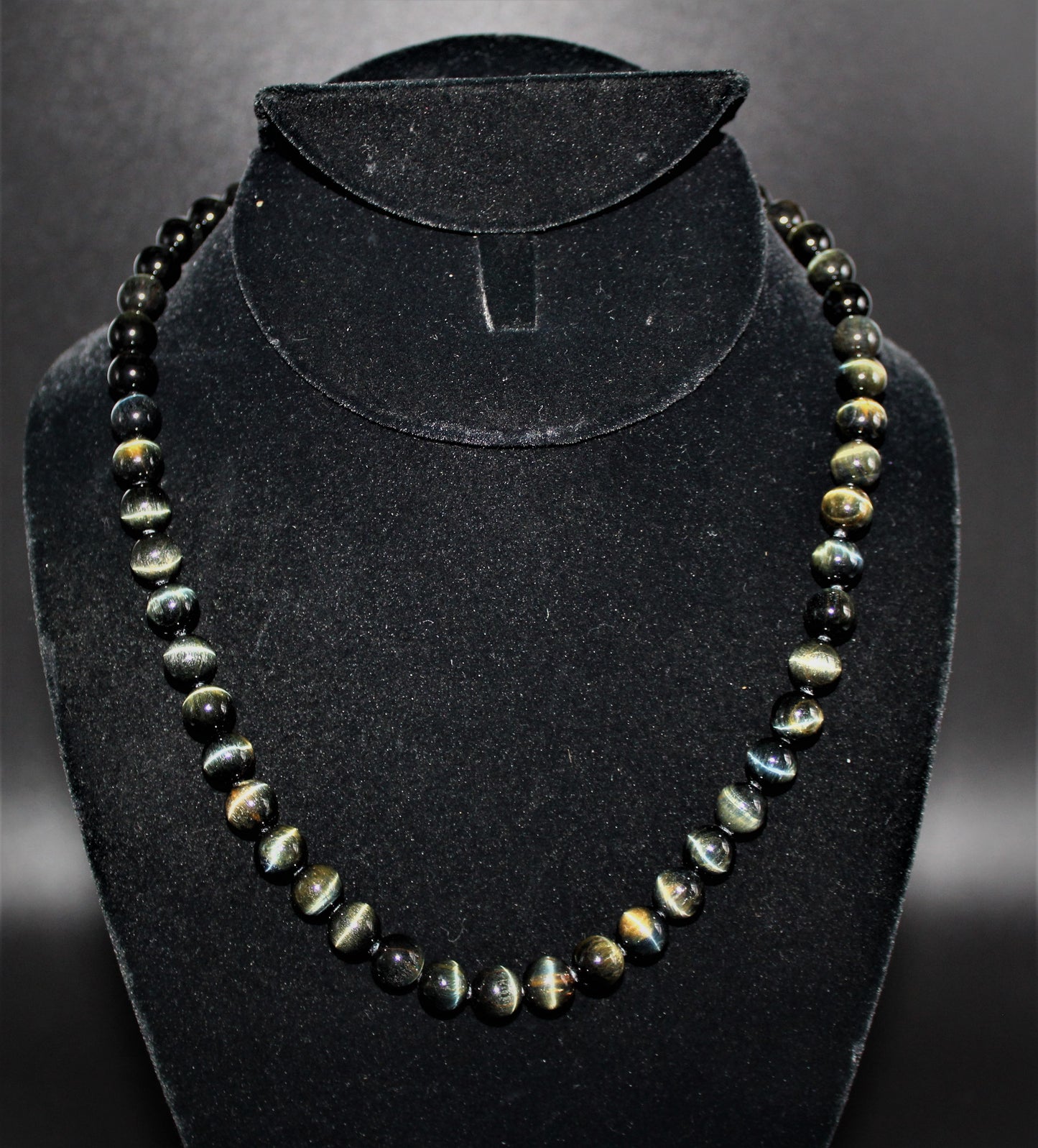Blue Tiger Eye Necklace