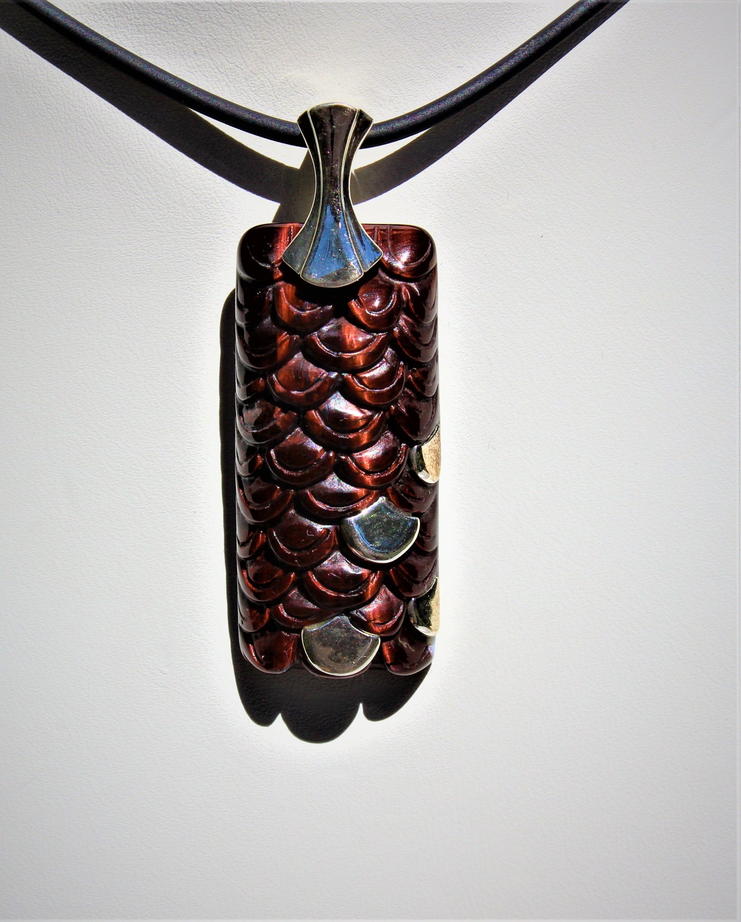 Red Tiger Eye Pendant Enhancer