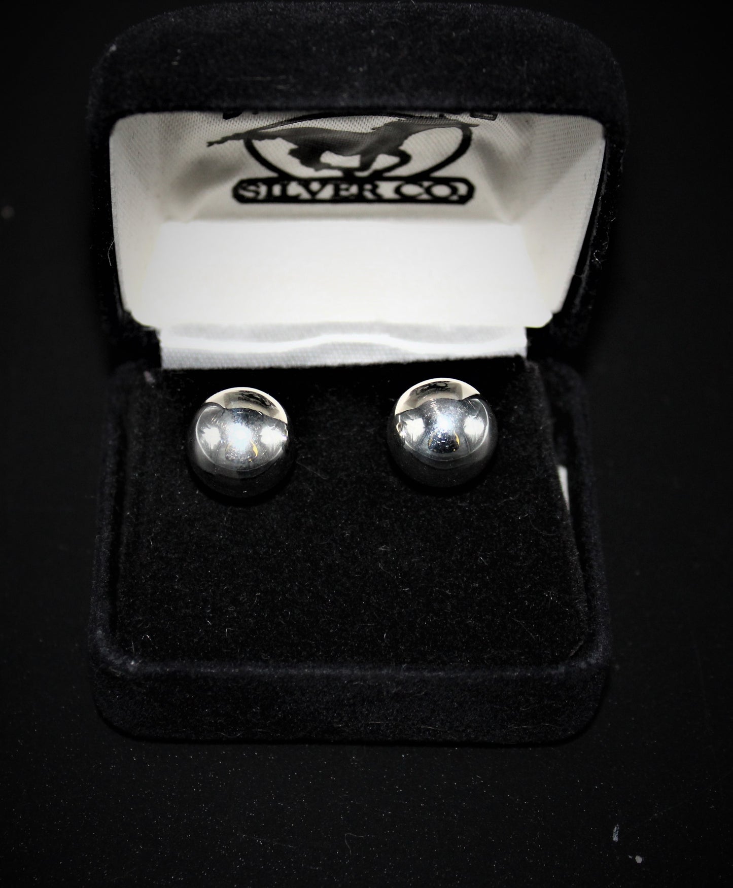 Sterling Silver Bead Earrings