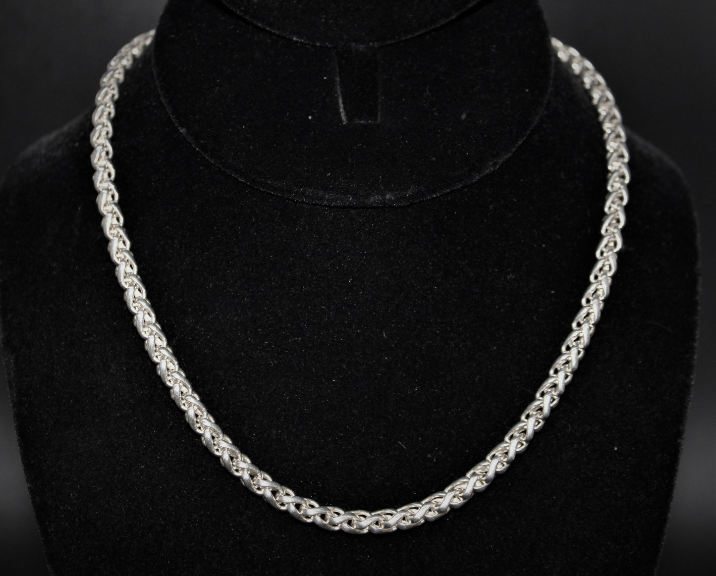 Sterling Silver Braided Chain