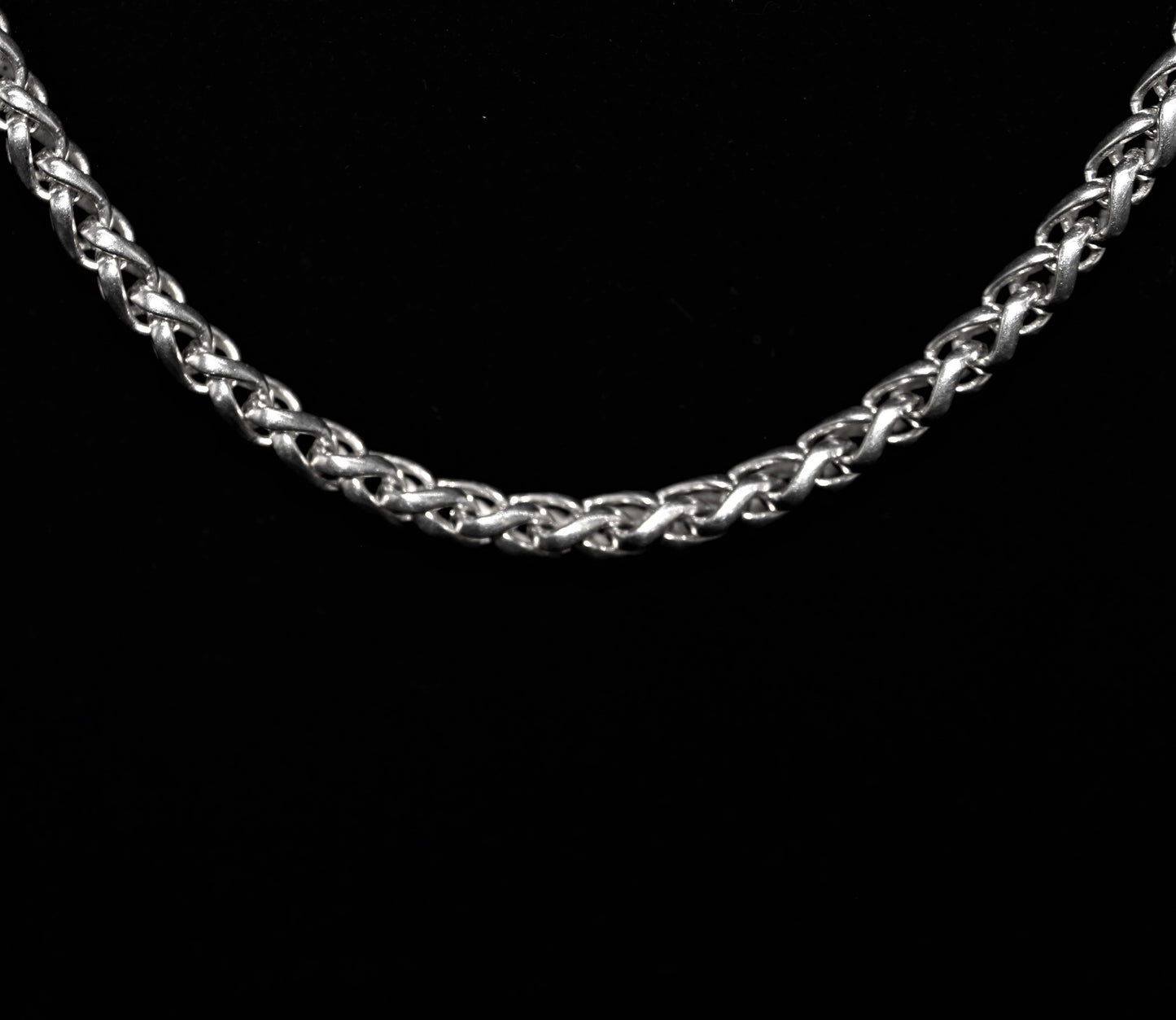 Sterling Silver Braided Chain