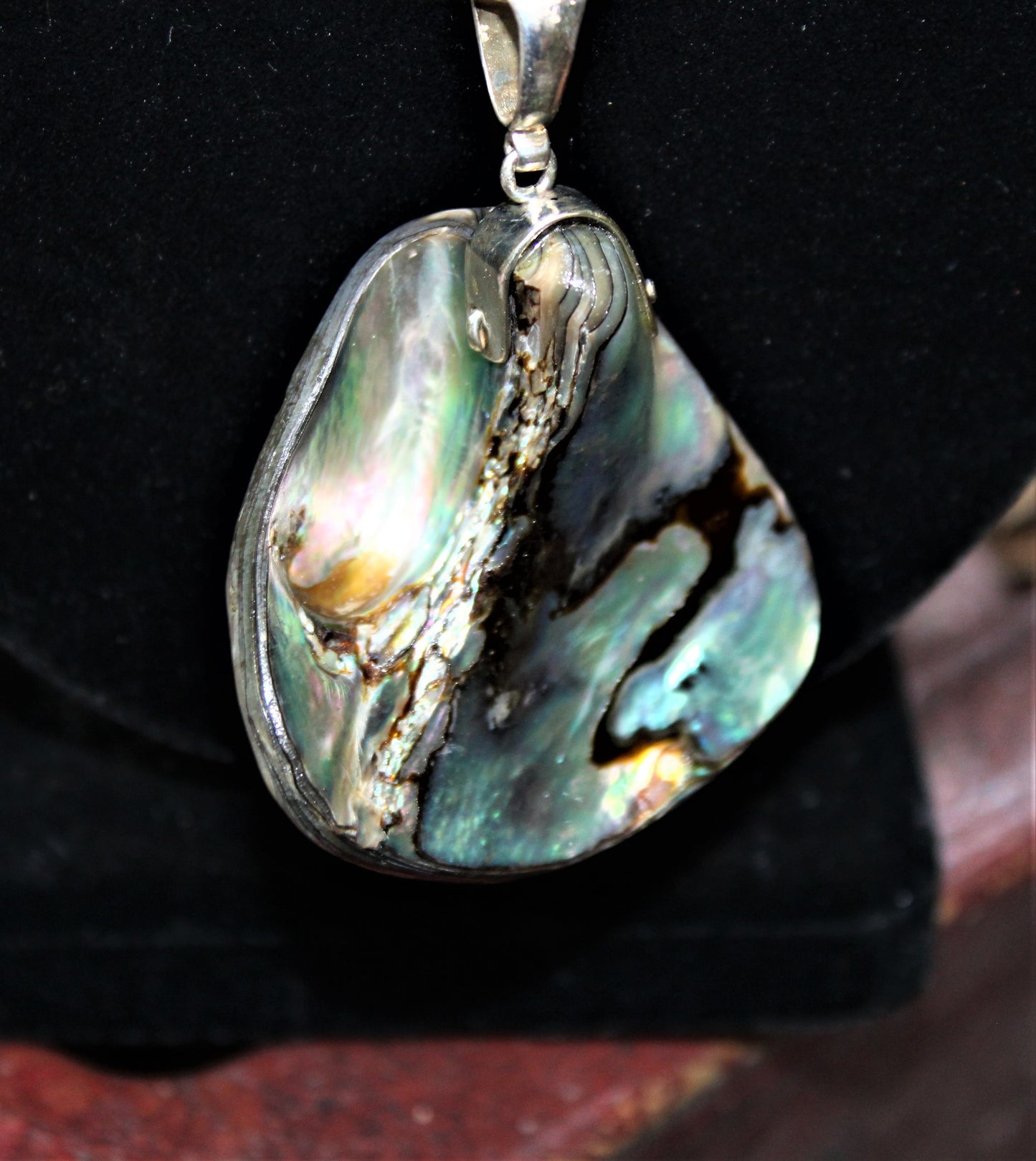 Abalone Necklace and earring set
