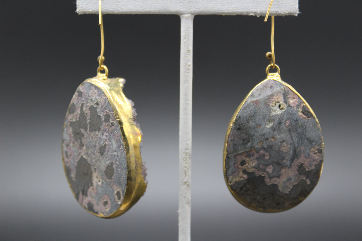 Vermeil Large Druze Earrings