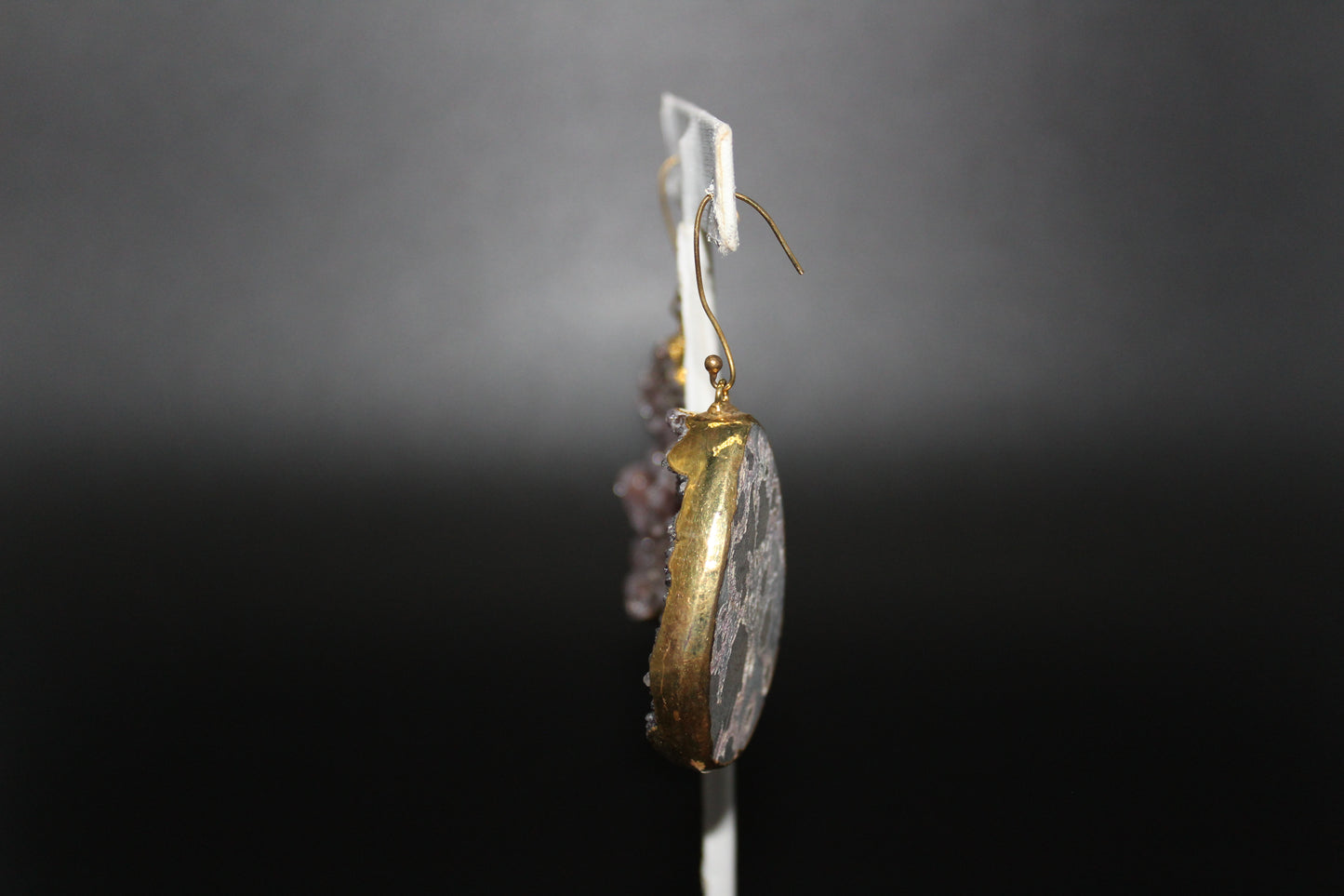 Vermeil Large Druze Earrings