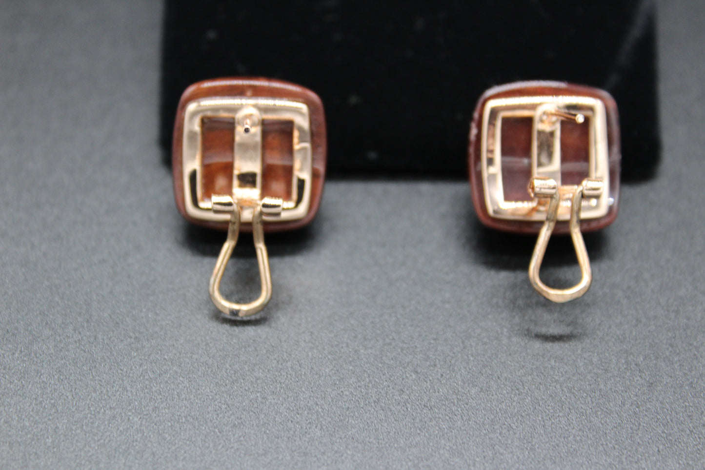 Red Tiger Eye Earrings