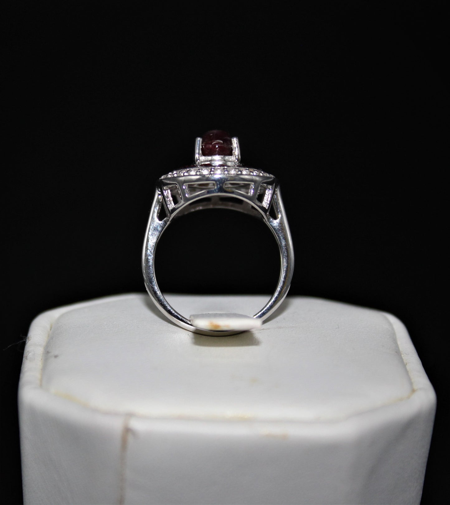 Ruby, Garnet and Topaz Ring