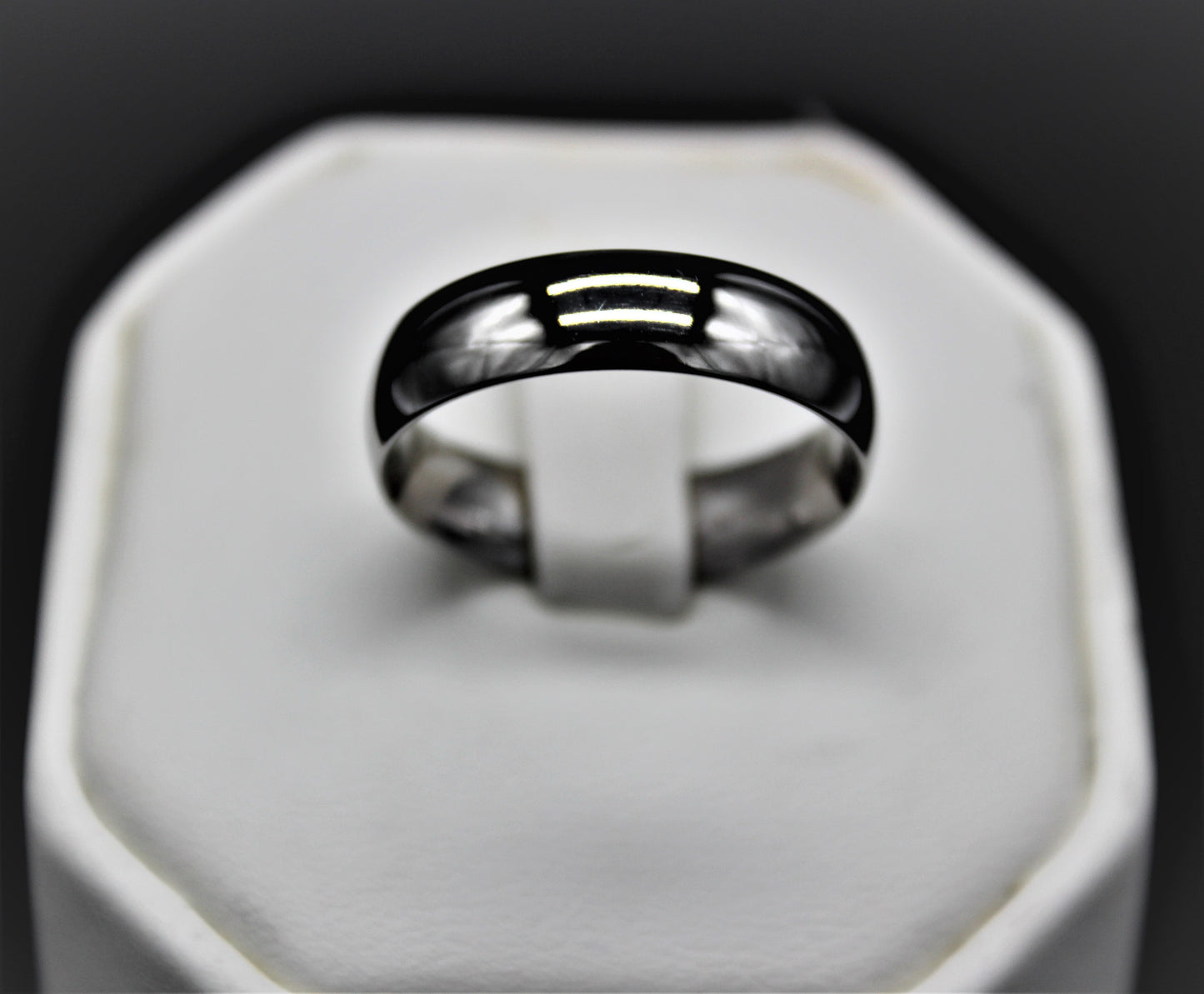Stainless Steel Band Ring