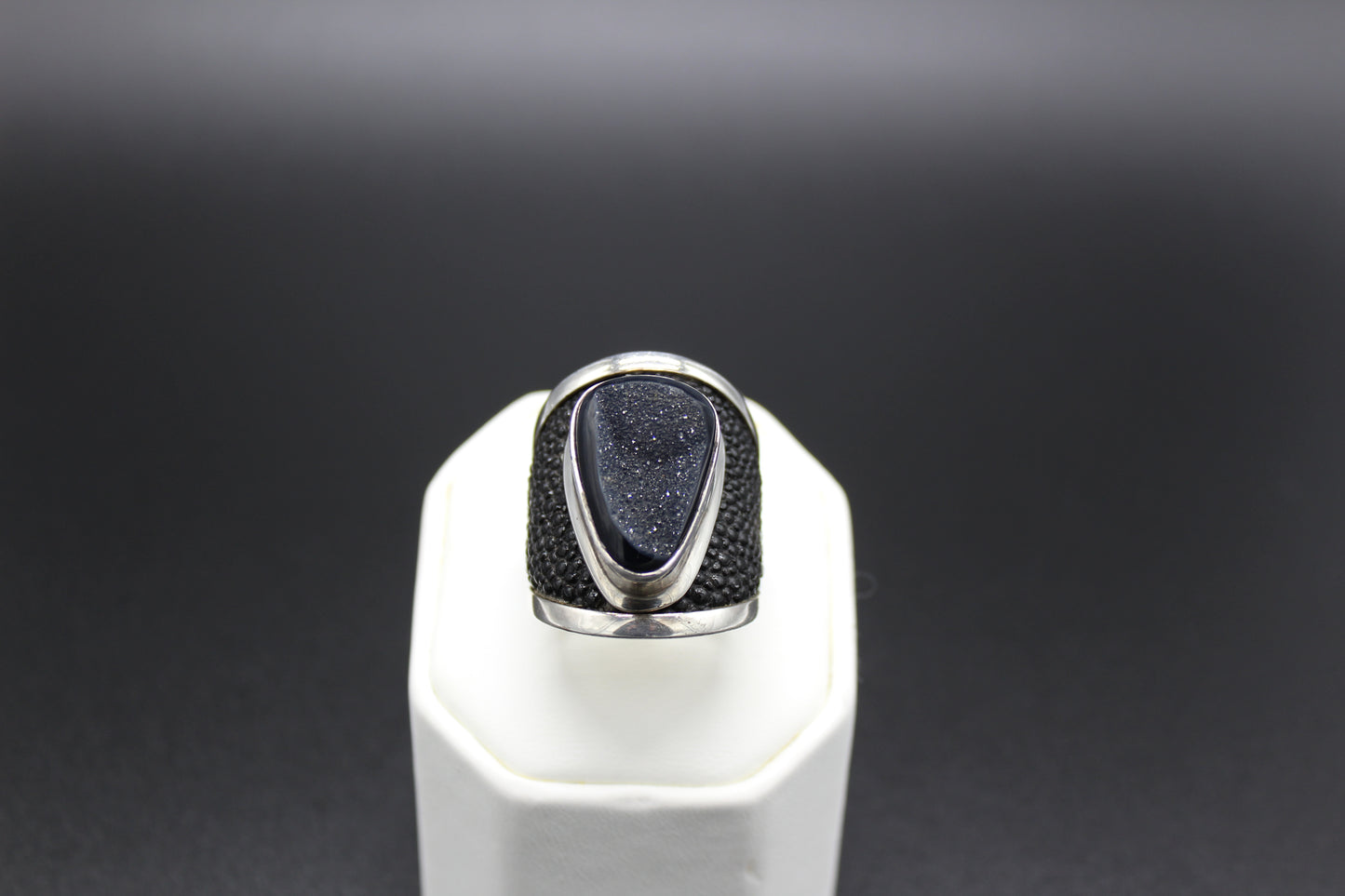 Stingray and Druze Ring