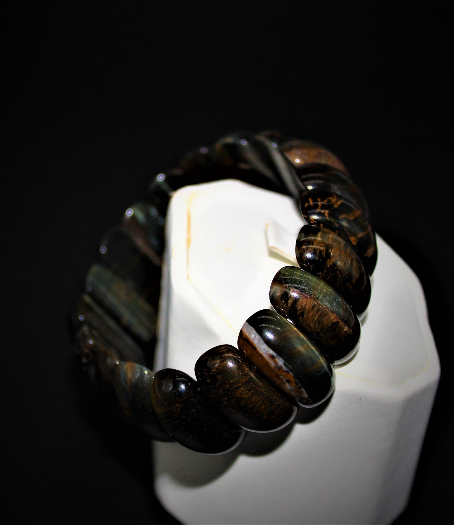 Blue Tiger Eye Bracelet