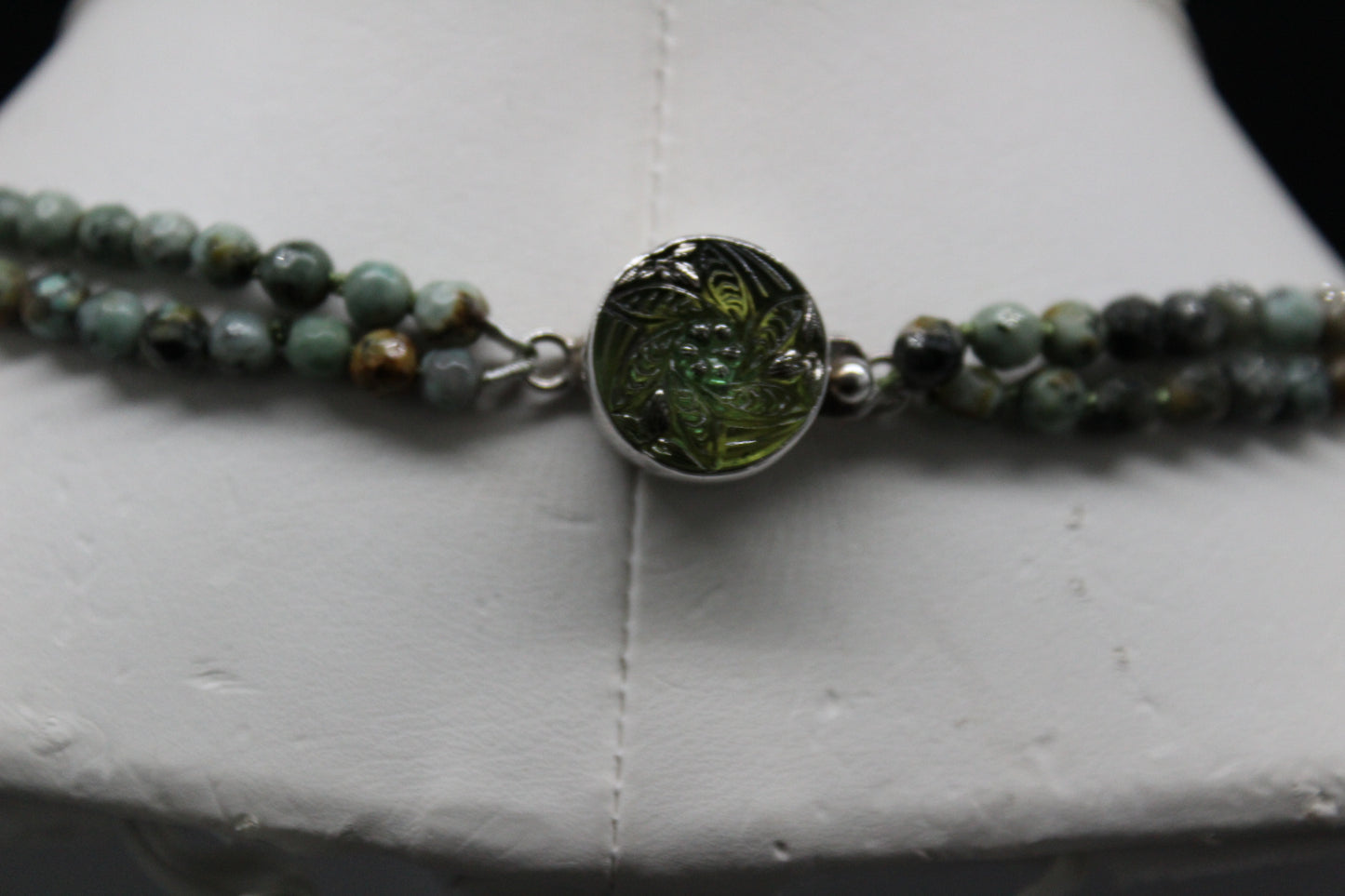 Turquoise two strand Necklace