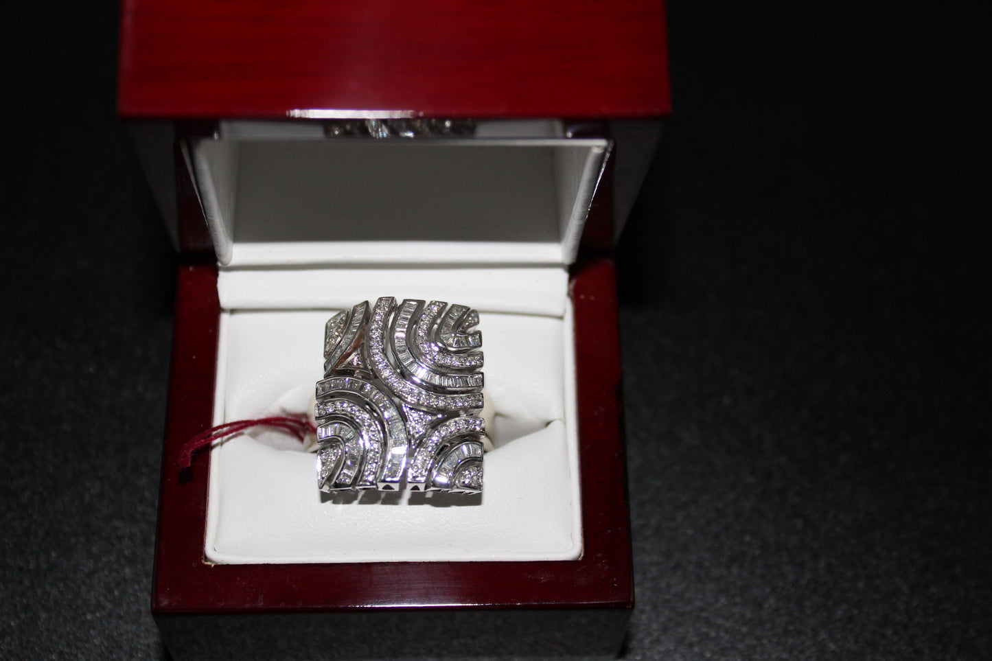 Gold and Diamond Folding Ring