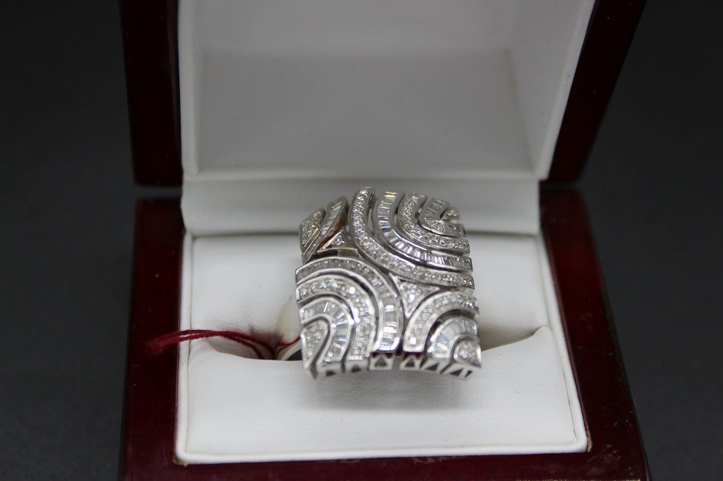 Gold and Diamond Folding Ring