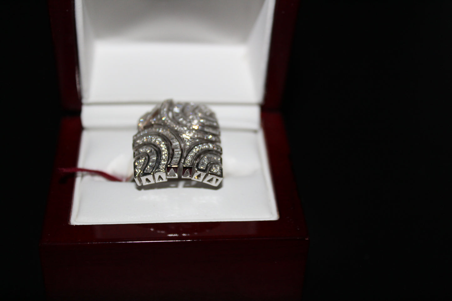 Gold and Diamond Folding Ring