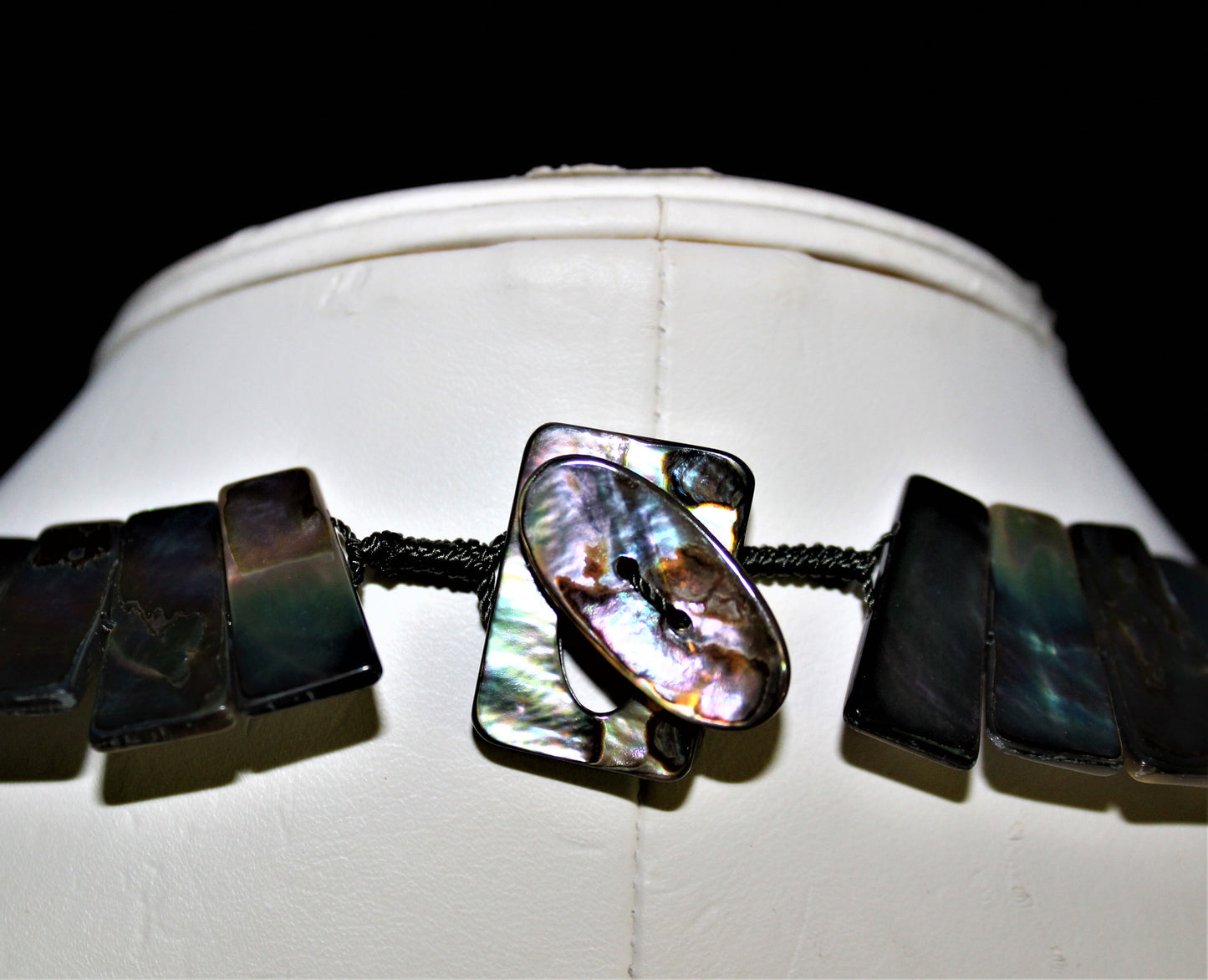 Abalone Bib Style Necklace