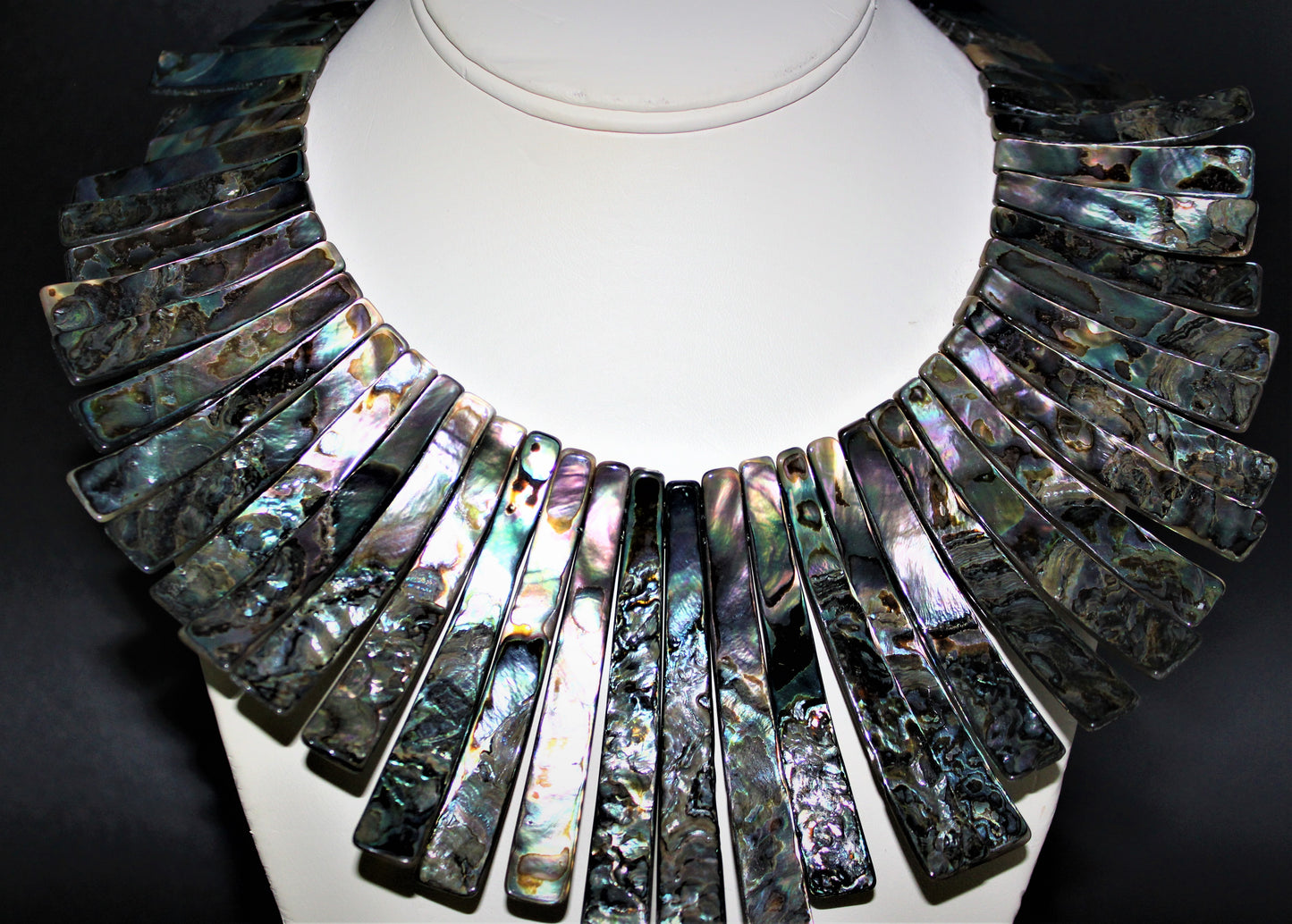 Abalone Bib Style Necklace