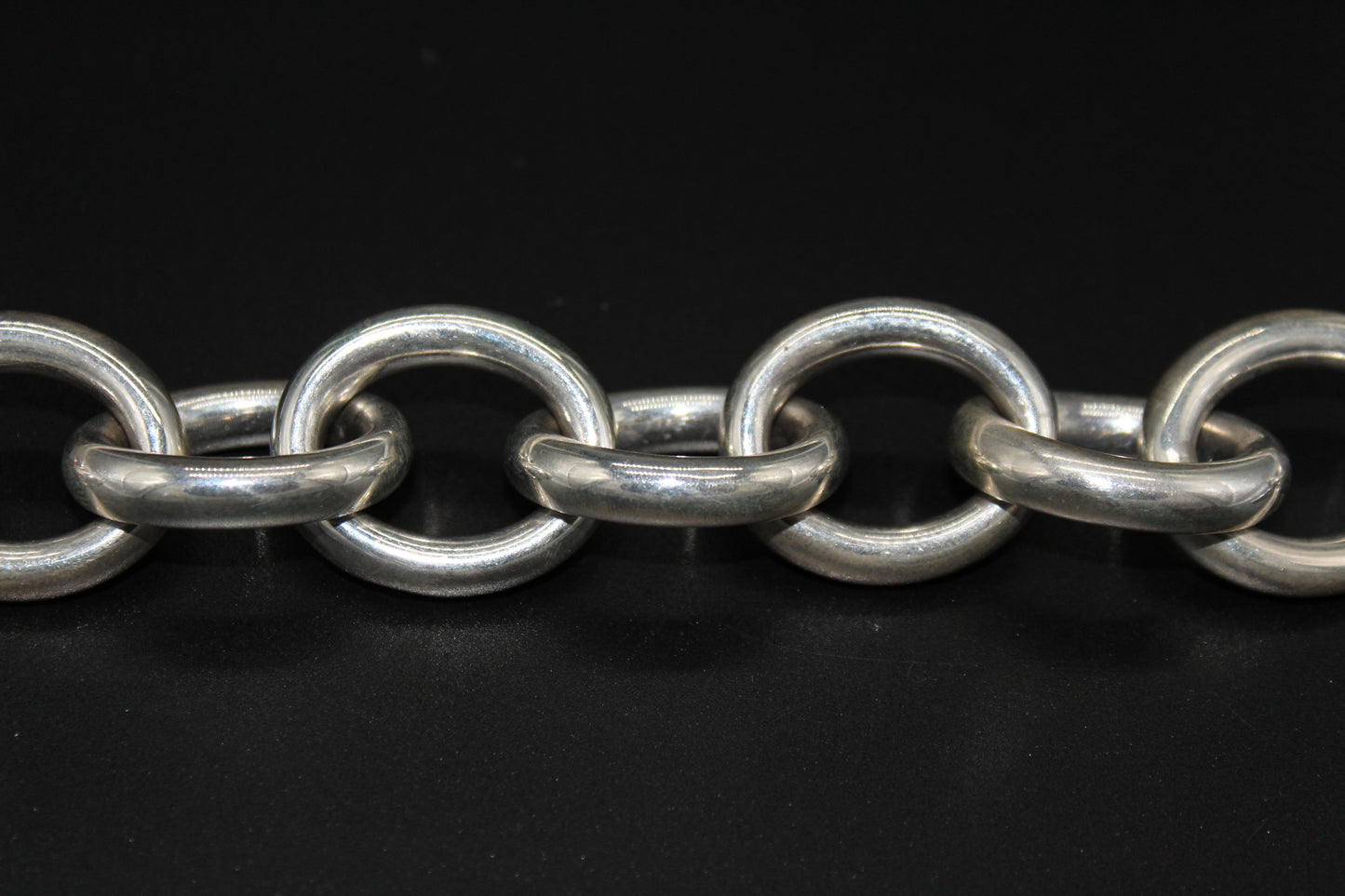 Large Link Art Form Bracelet