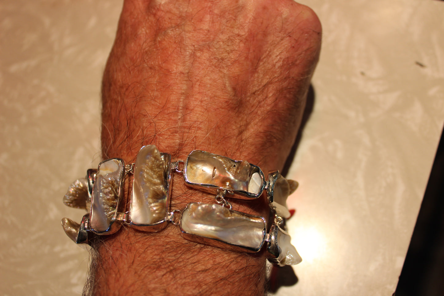 Blister Pearl Bracelet
