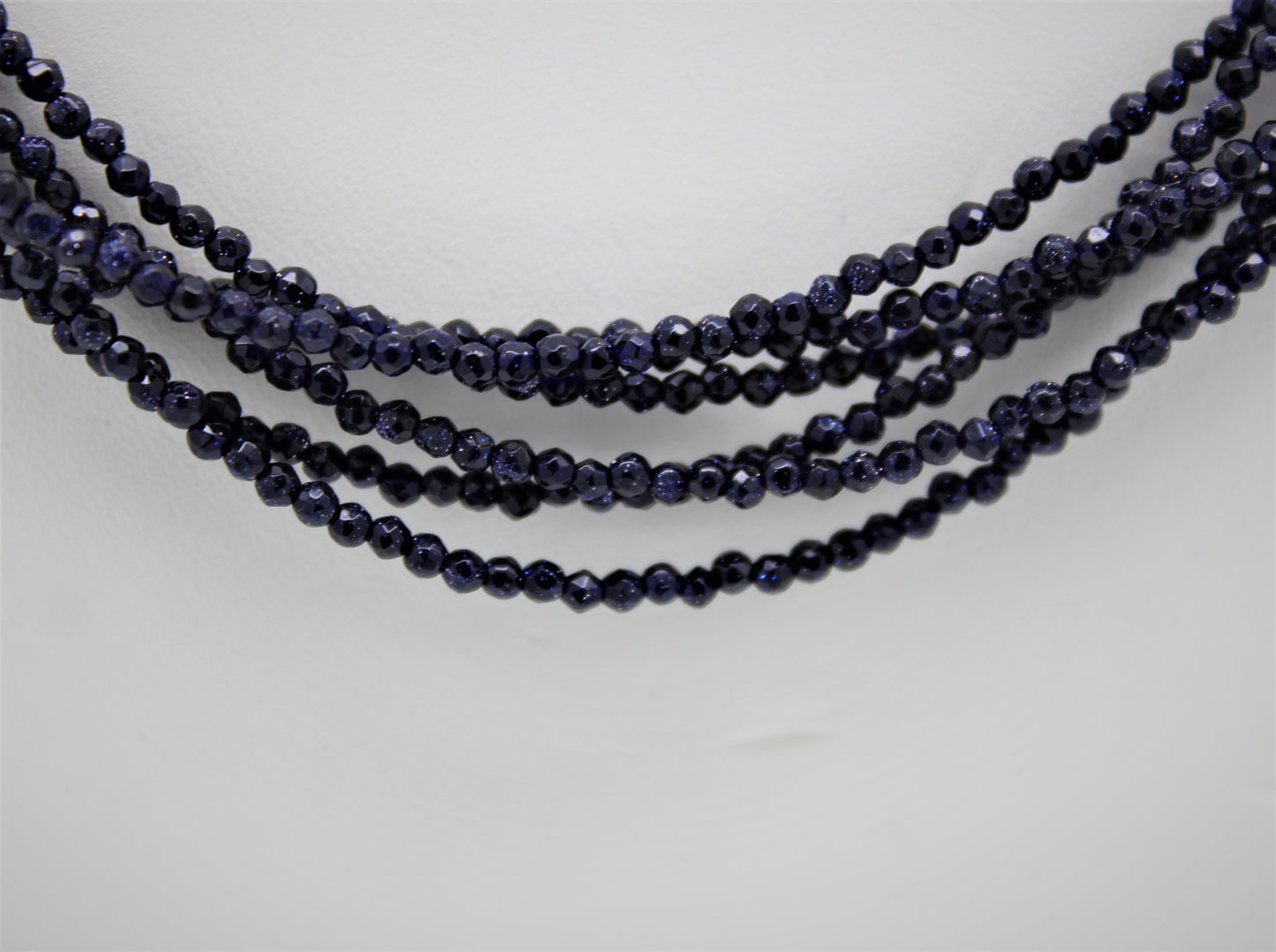 Blue Goldstone Necklace