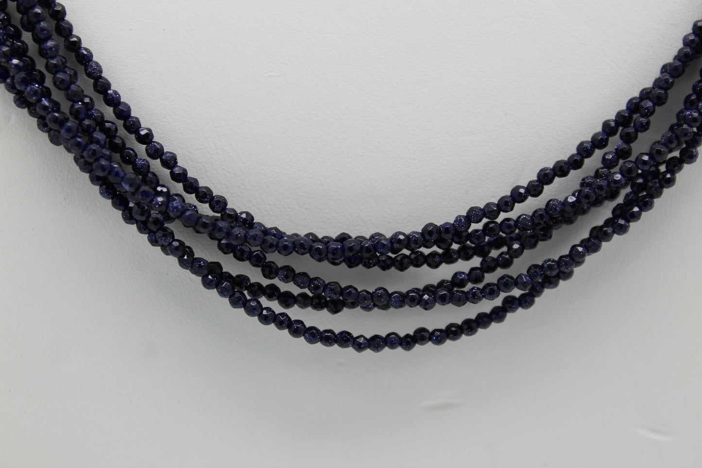 Blue Goldstone Necklace