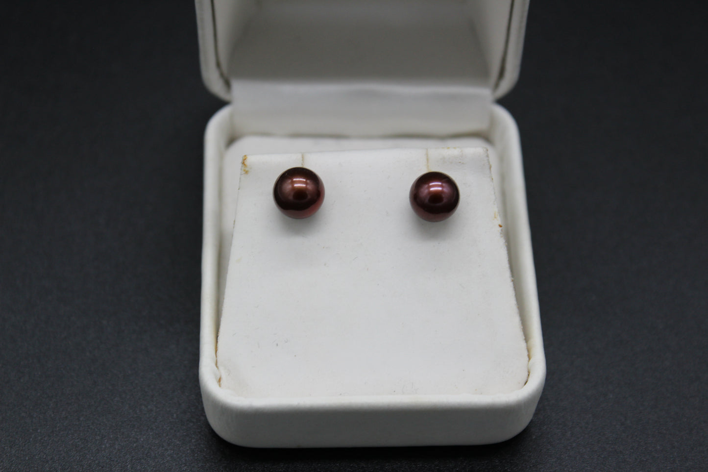 Fresh Water Chocolate Pearl Earrings