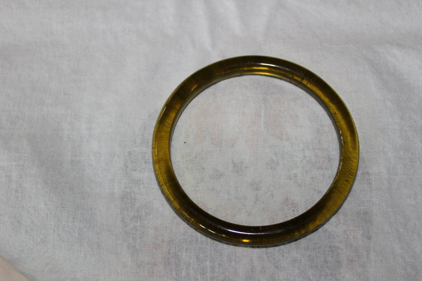 Olive Tibetan Glass Bangle
