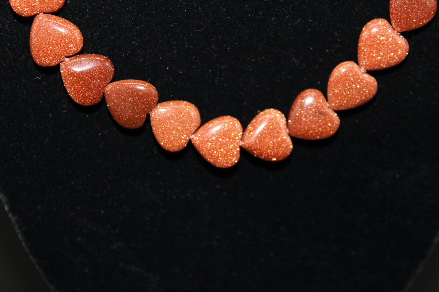 Goldstone Necklace Earring and Bracelet set