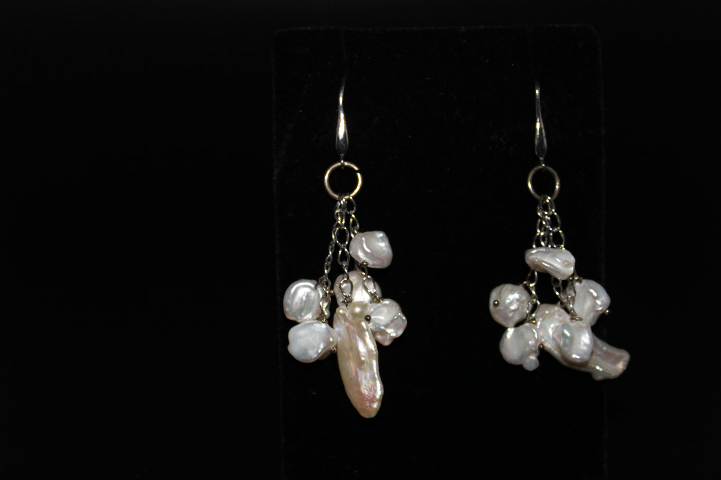 Fresh Water Keshi Pearl Earrings