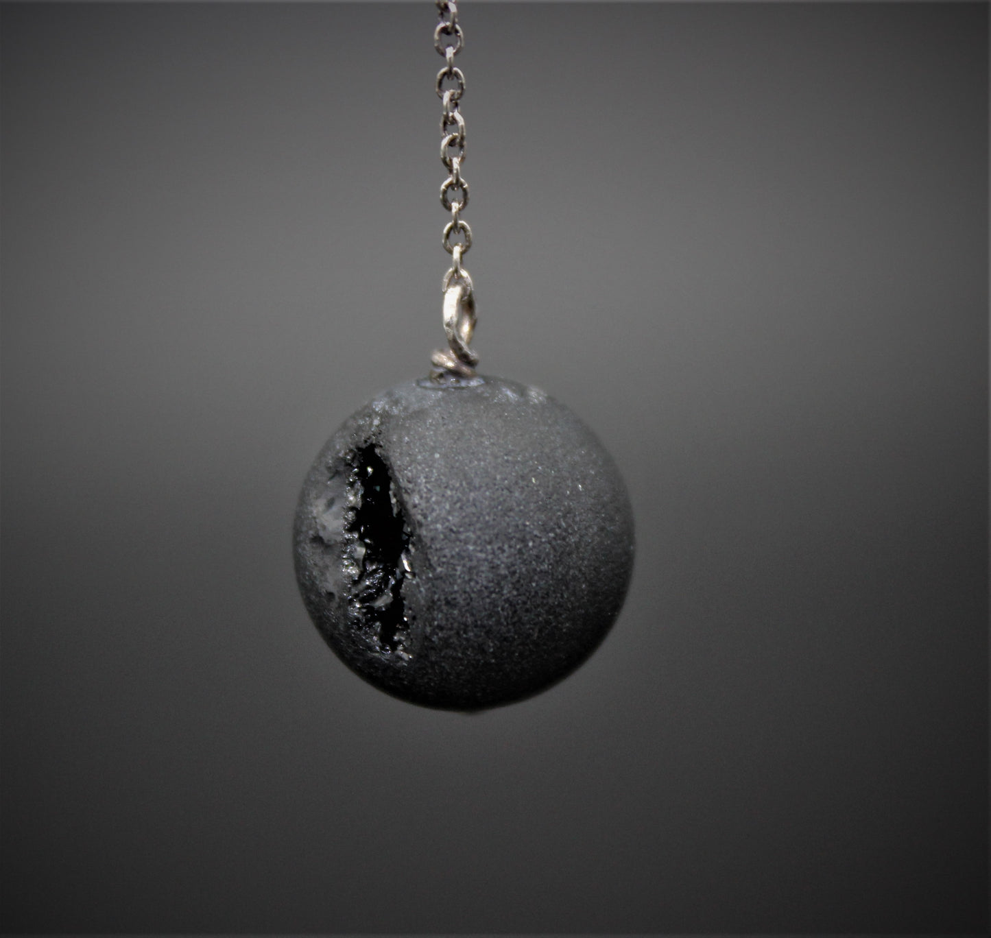 Black Druze Earrings