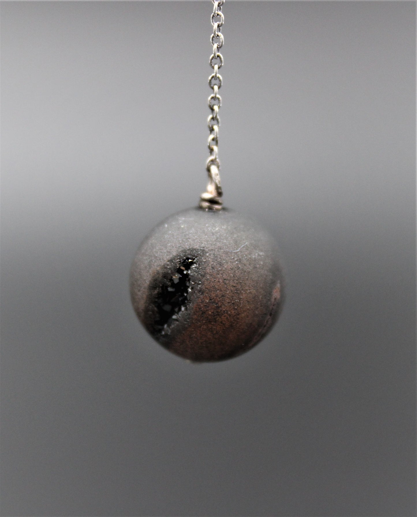Black Druze Earrings