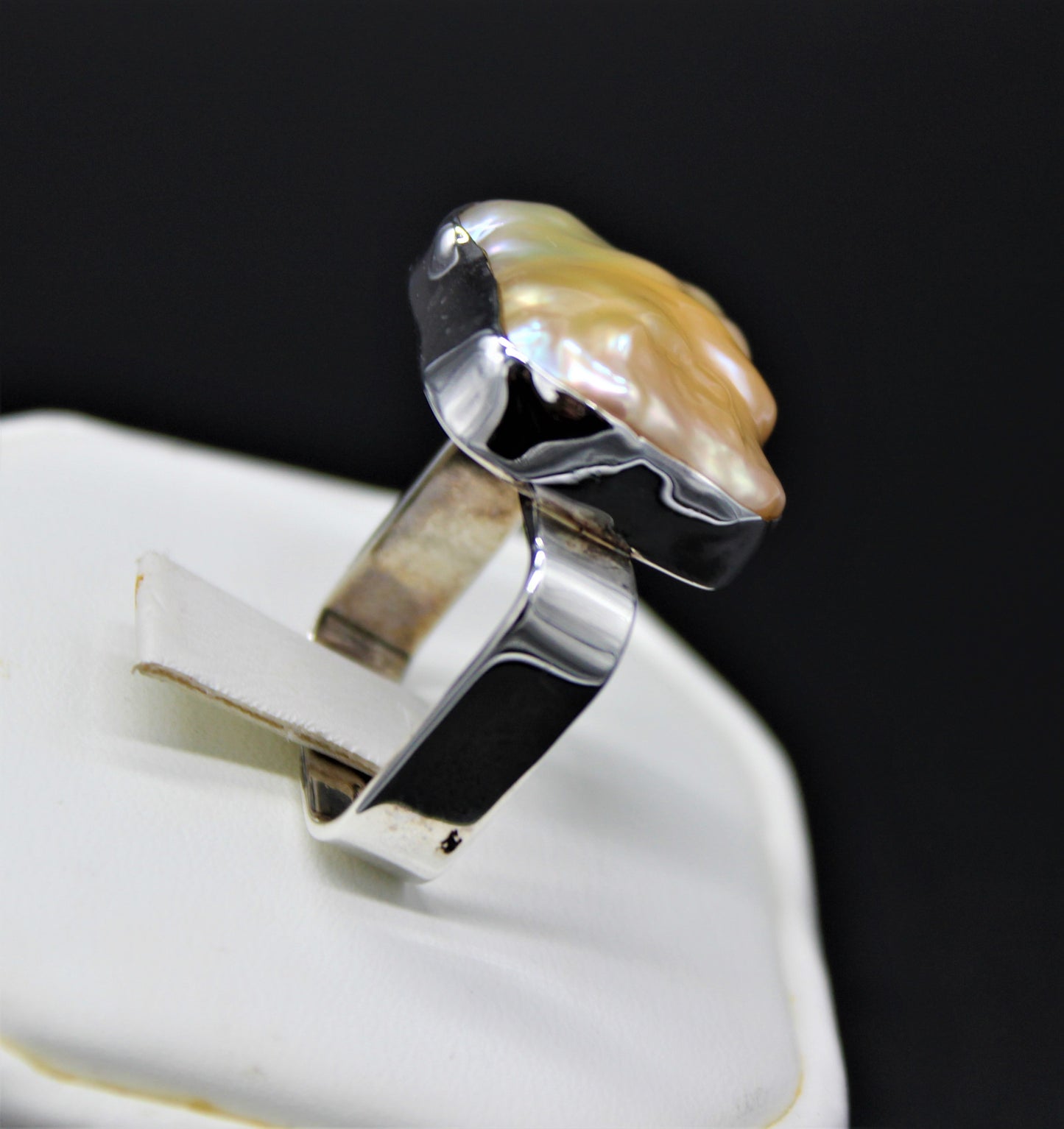 Fresh Water Pearl Baroque Pearl Ring