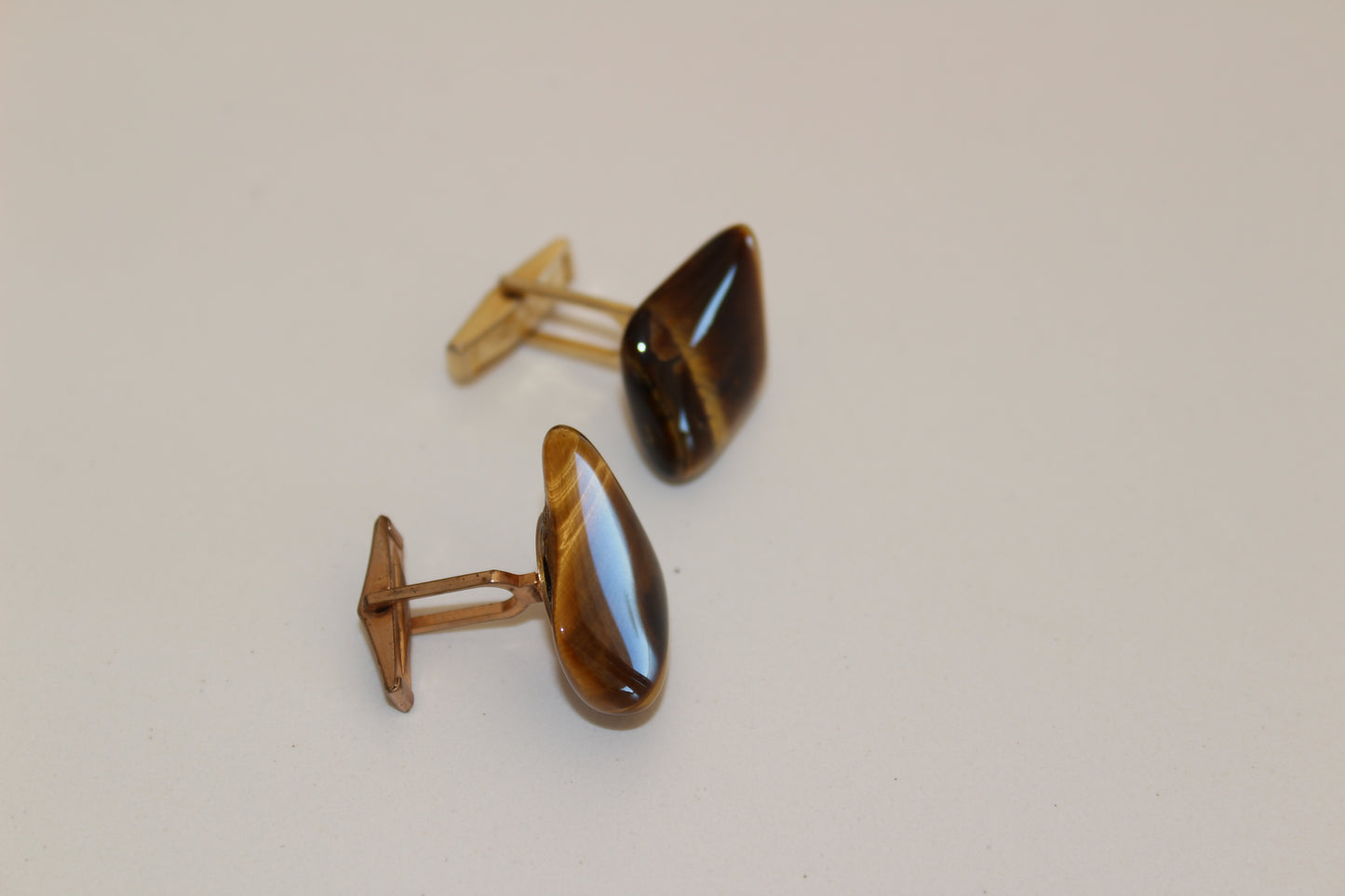 Vintage Tiger Eye cufflinks