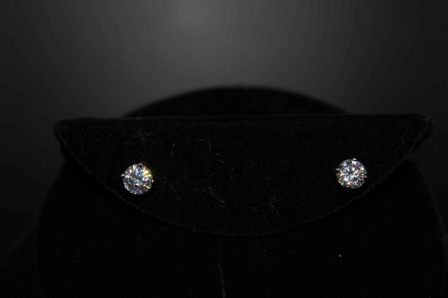 Strontium Titanate Stud Earrings