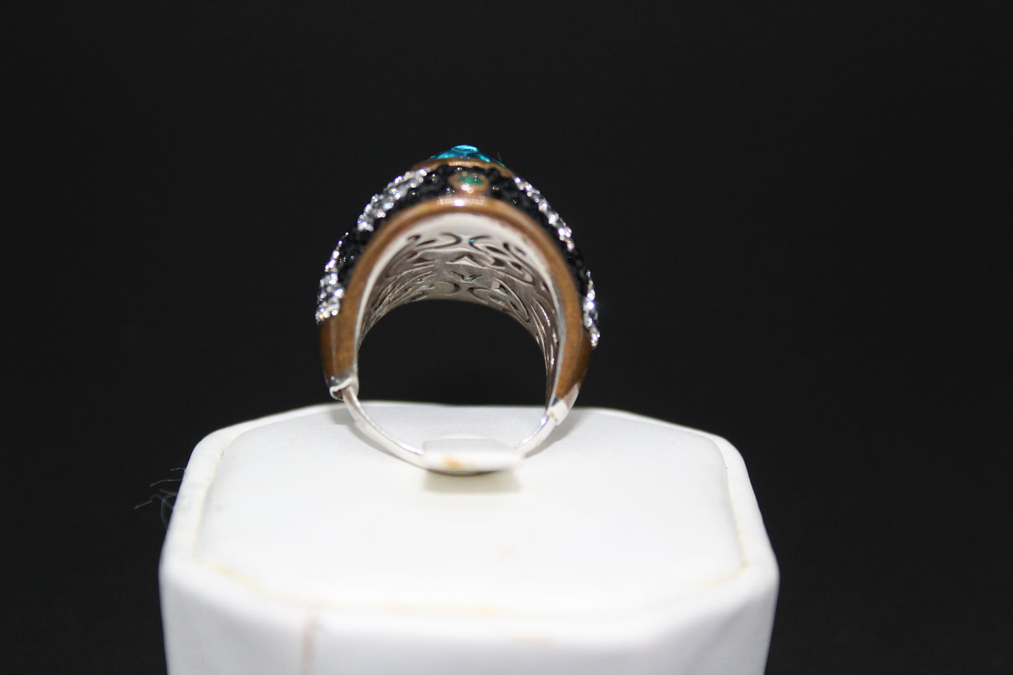 Topaz and Swarovski Crystals with Emeralds