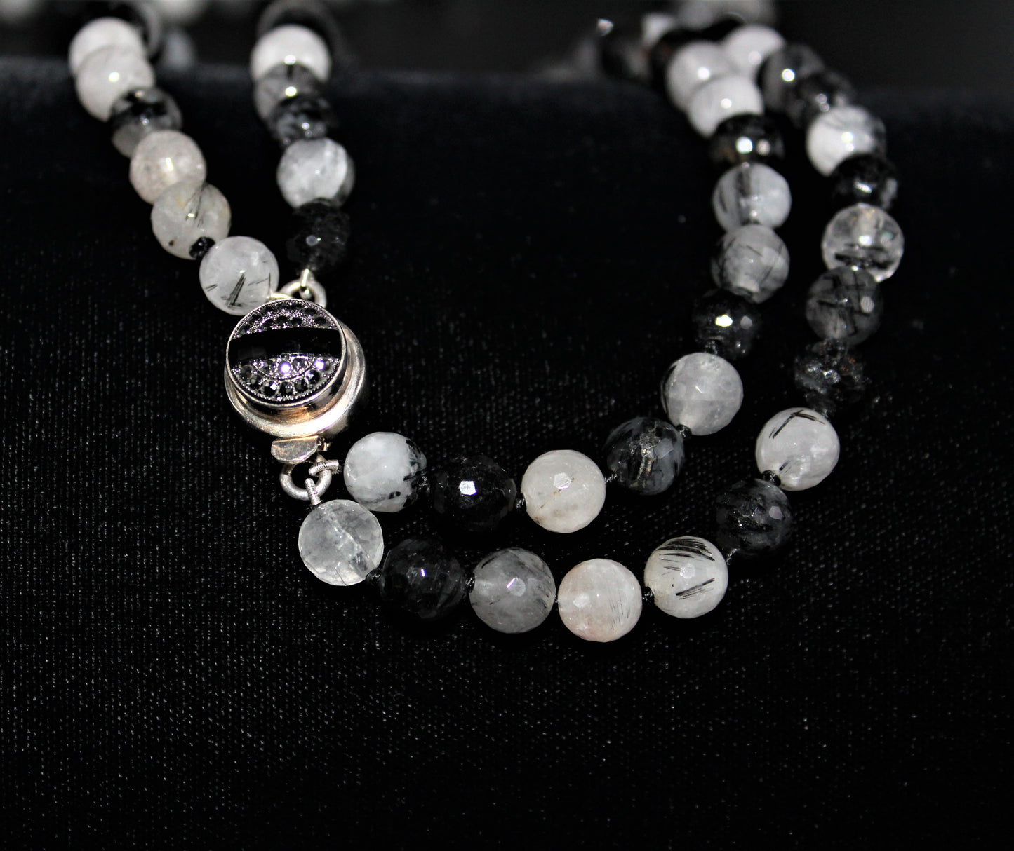Tourmalated Quartz Necklace
