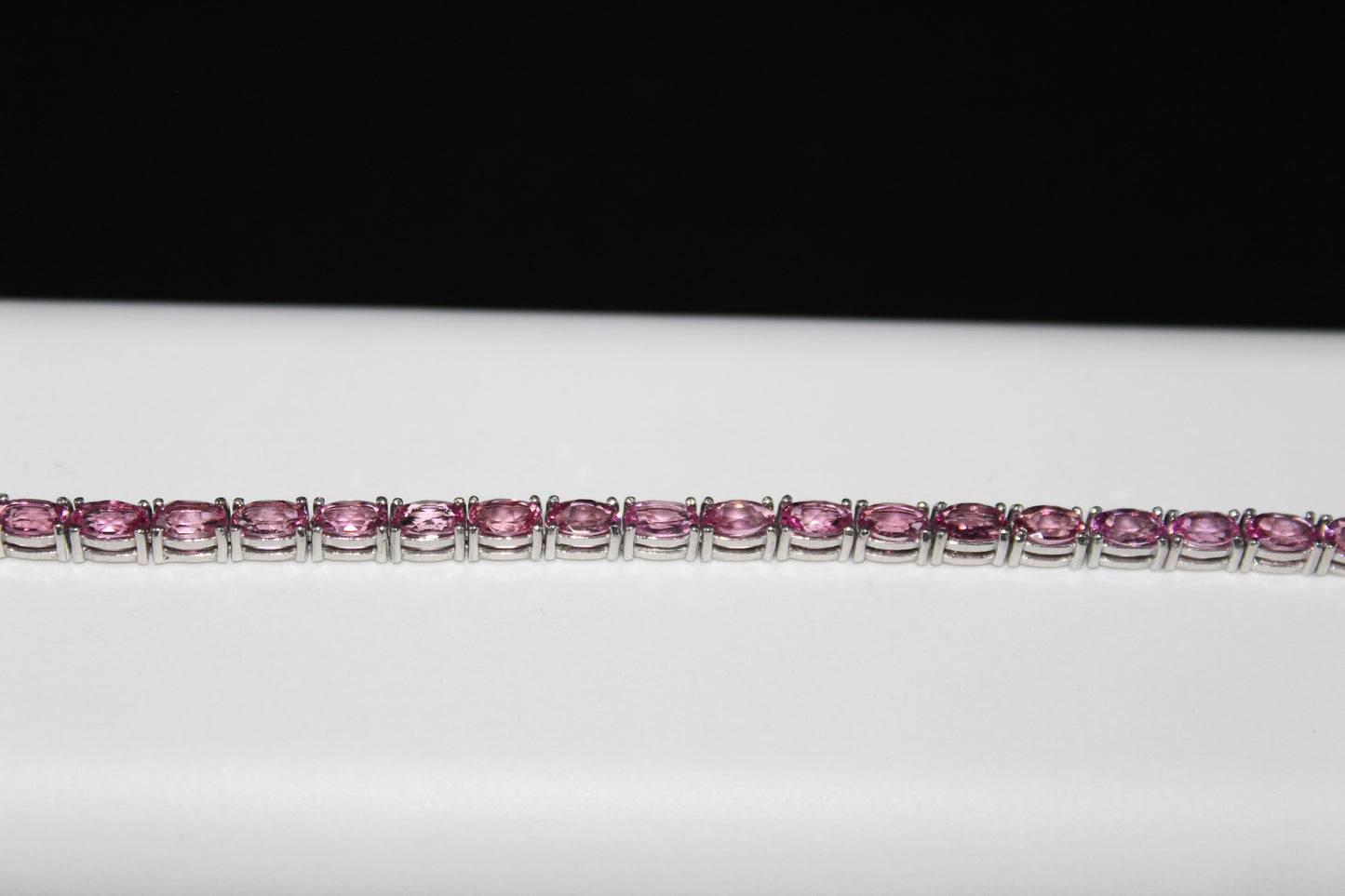 Tourmaline Oval Cut Tennis Bracelet
