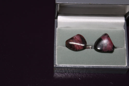 Vintage Agate Cufflinks