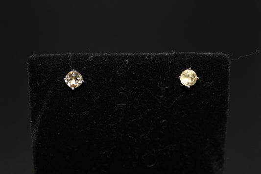 Citrine Stud Earrings