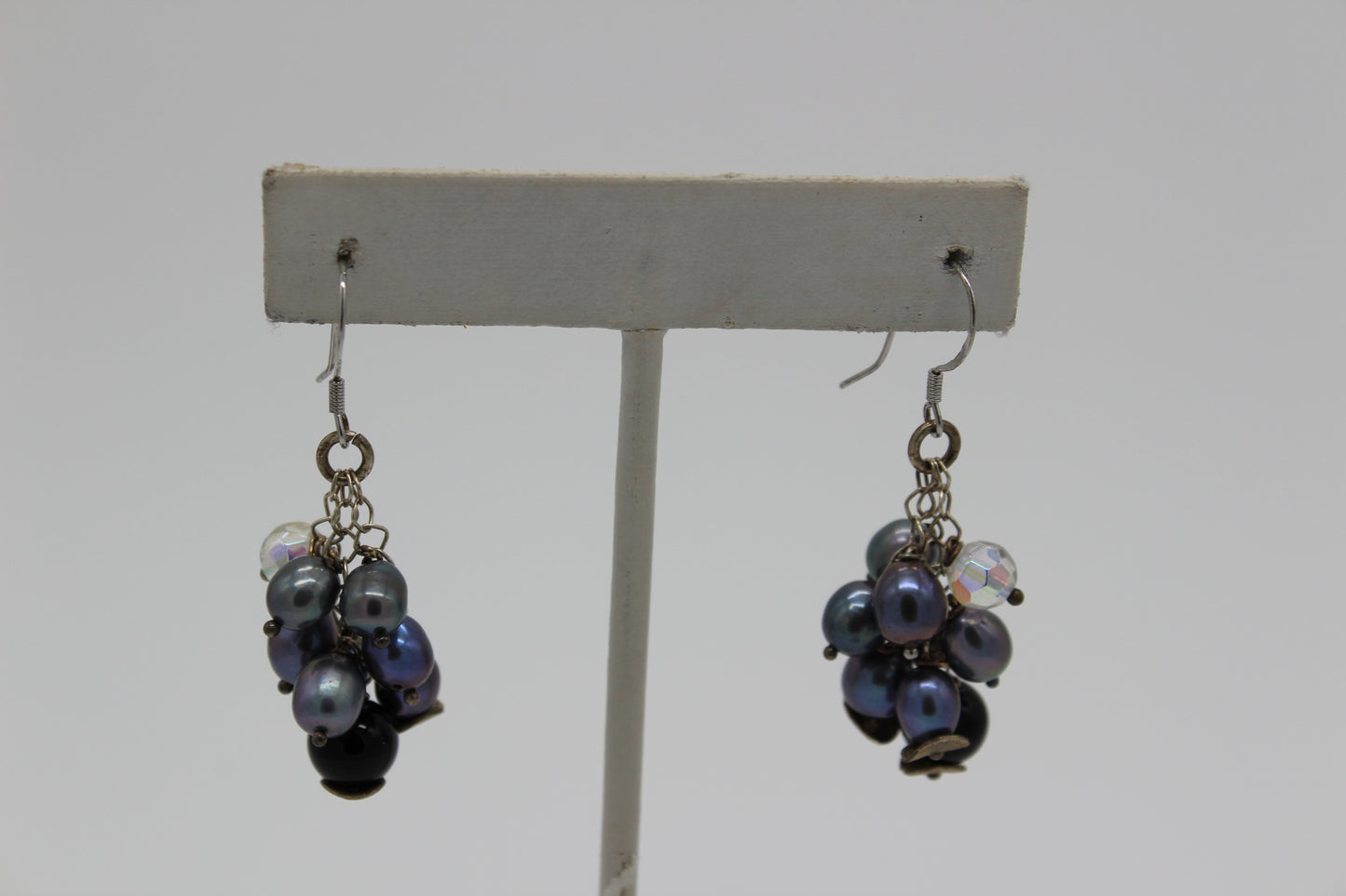Pearl and Crystal Quartz Earrings