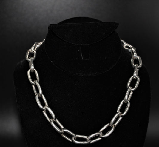 Sterling Silver Link Chain Necklace