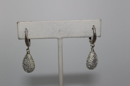 Pave CZ Earrings