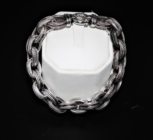 Sterling Silver Chain Link Bracelet