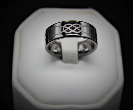 Stainless Steel Knot Design Ring