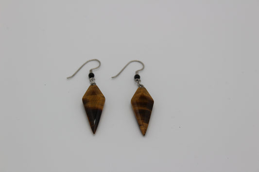 Tiger Eye Kite Earrings