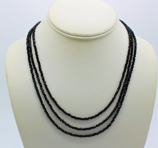 Black Spinel Necklace