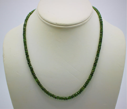 Chrome Diopside Necklace