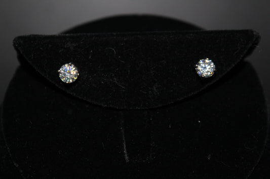 Strontium Titanate Stud Earrings